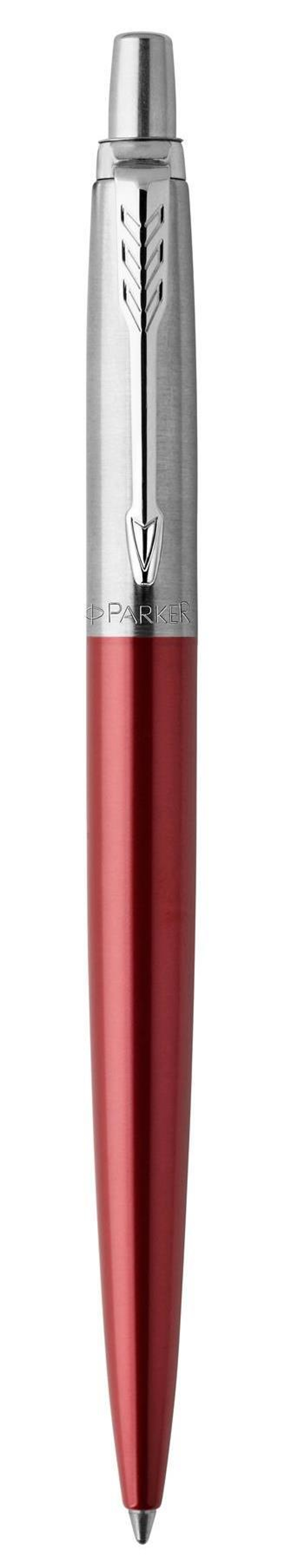 Шариковая ручка Parker Jotter Essential, Kensington Red CT, стержень: Mblue