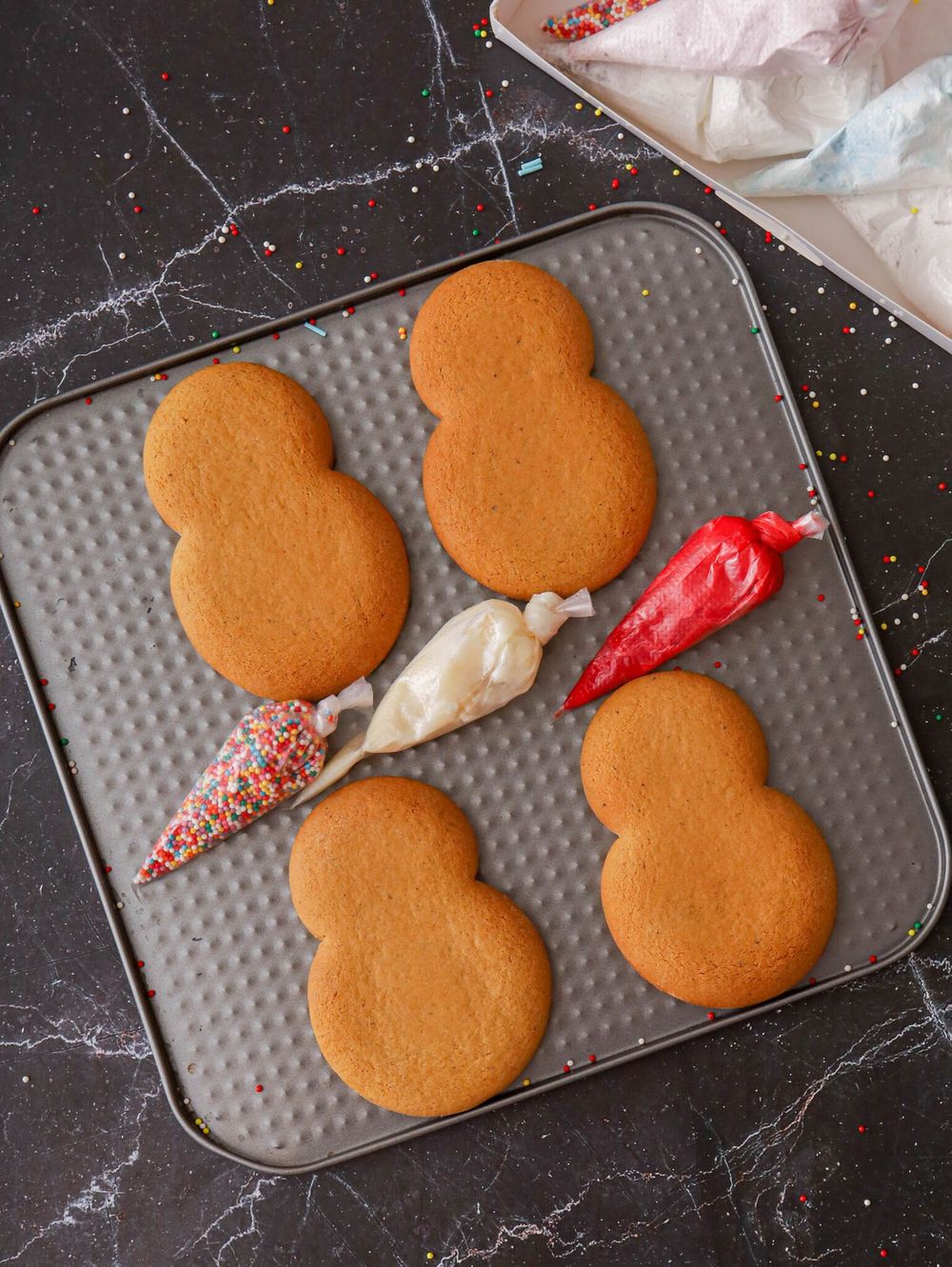 Имбирные пряники "Человечки" - 4 шт.