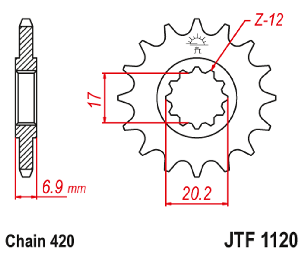 Звезда JTF1120.10