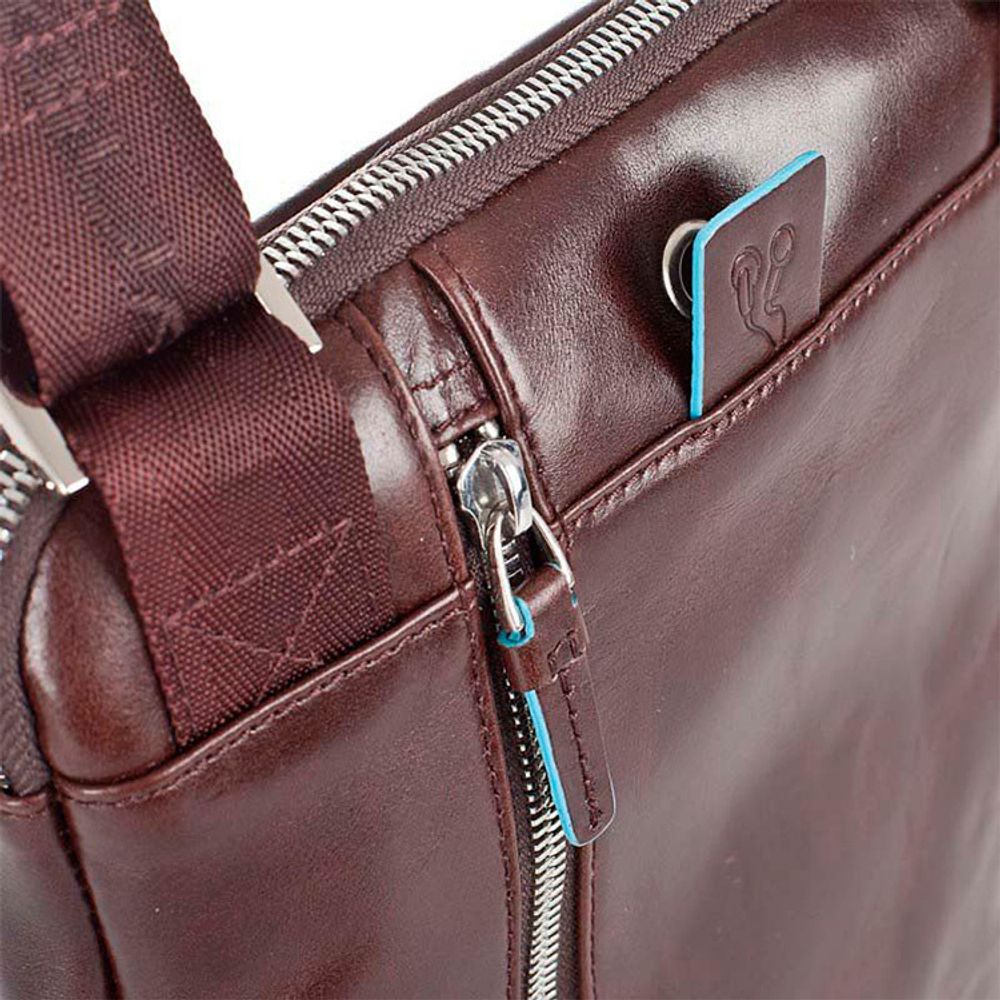 Сумка мужская Piquadro Blue Square коричневый телячья кожа (CA1816B2/MO) 5