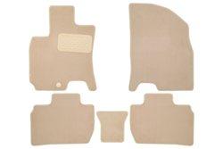 Коврики в салон для BAIC U5 2023-, седан, 5шт. (текстиль, бежевые) KLEVER0412500122112KH