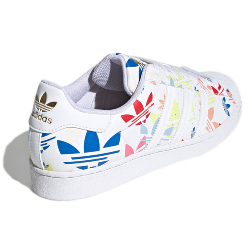 Кроссовки Adidas Originals Superstar Allover Trefoil - White Multi