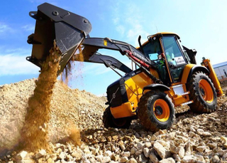 Экскаватор-погрузчик