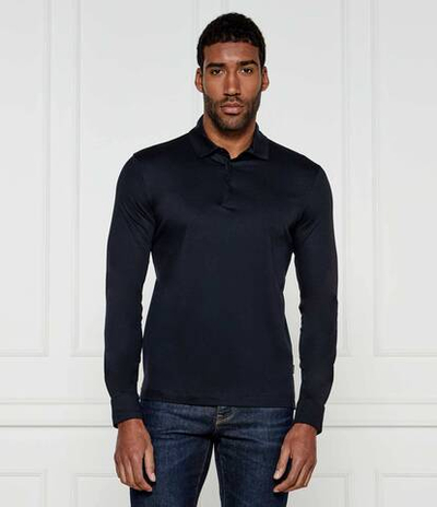 Поло H-Pleins 17 BOSS BLACK - темно-синий(50533572)