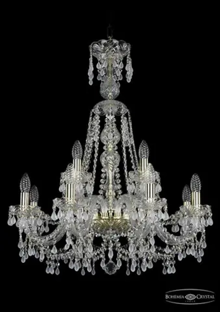 Подвесная люстра Bohemia Ivele 1410/8+4/240/XL-80/G/V0300