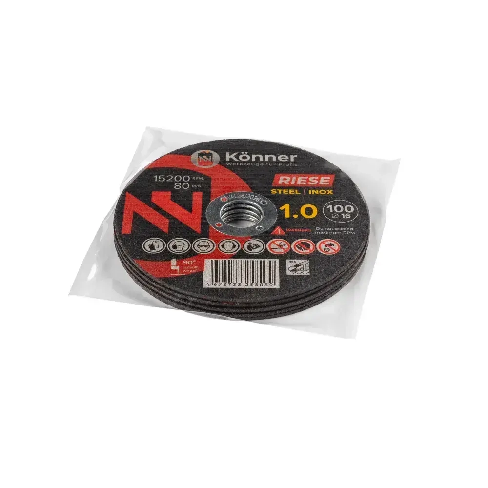 Диск отрезной KONNER RIESE 100x1.0x16 (5 шт)