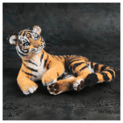 Валяная игрушка «Тигруля»