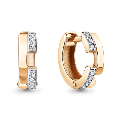 942873к Серьги из Золота с бриллиантами