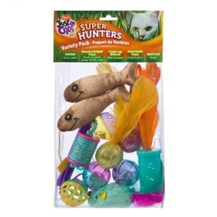 Игрушка Hartz Набор игрушек + Удочка дразнилка для кошек