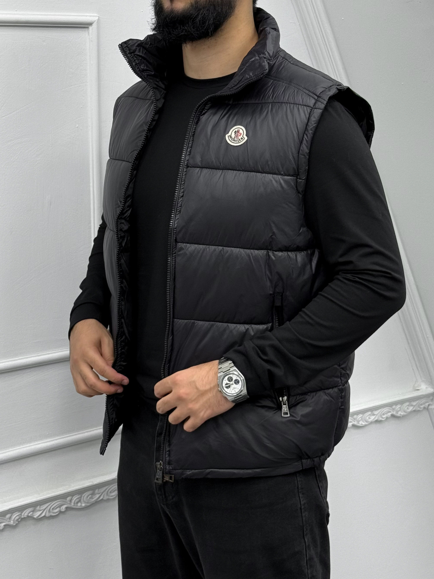 Жилетка MONCLER #2855 (чёрн.)