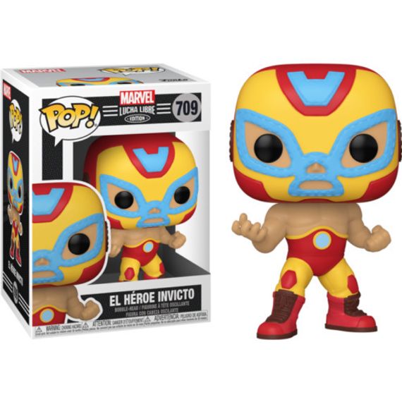Funko POP Marvel: Luchadores- Iron Man POP Marvel