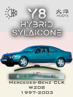 Щетки стеклоочистителя HUOYE Y8 600/ мм на MercedesBenz CLKClass | Hook/J-Hook