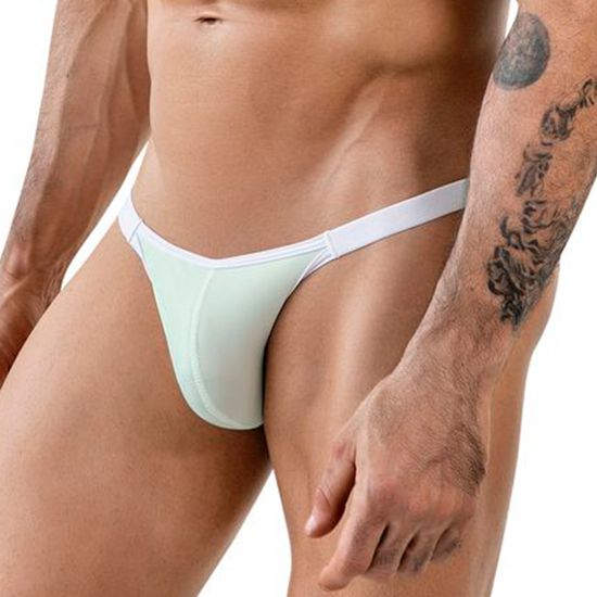 Мужские трусы слипы бежевые Clever Moda RELAX BRIEF 184802