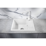 Мойка для кухни MILACIO Navarra 60 Cuarzo MC.77072, белый