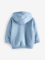 Толстовка с капюшоном на молнии Next 716-396, Голубой