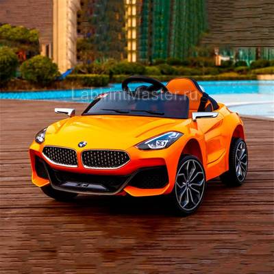 Детский электромобиль «BMW Z4» оранжевый