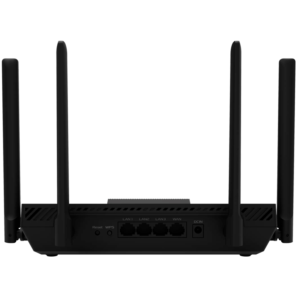 802.11be (Wi-Fi 7), 3600 Mbps, WAN, 3xGigabit LAN
