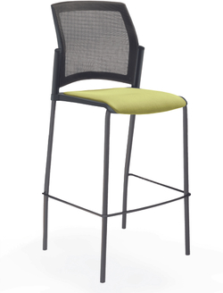 Rewind стул барный со спинкой-сеткой