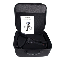 Видеоэндоскоп управляемый, экран 4.5", 1Мп, 1280х720, 1.5м, 4мм зонд, всесторонняя артикуляция iCartool IC-VC154AW