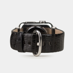 Ремешок кожаный для Apple Watch 40/41mm Classic черного цвета