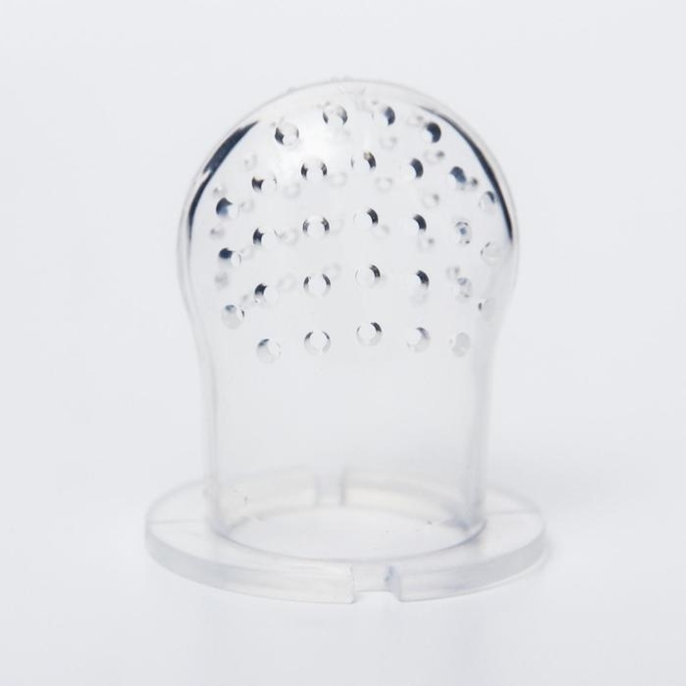 4780634 Ниблер с силиконовой сеточкой и силиконовой ручкой-грызунком, цвет розовый