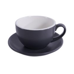 Чайная пара 370 мл серая матовая d 10,9 см h7,2 см Barista (Бариста) P.L. Proff Cuisine [6]