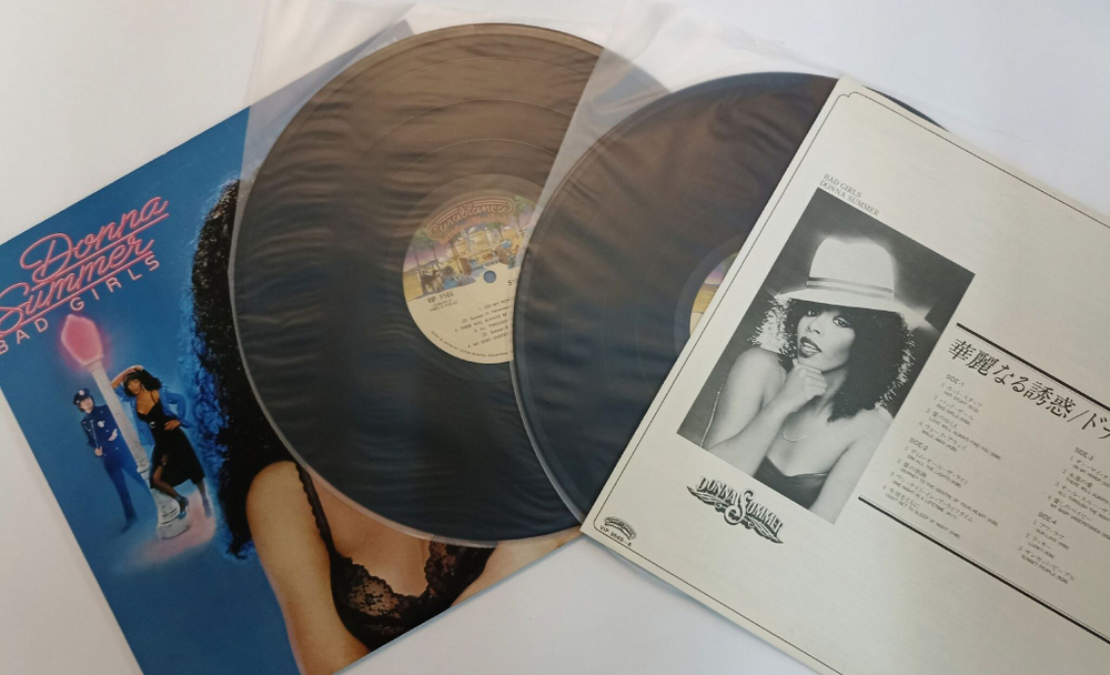 Винтажная виниловая пластинка Donna Summer Bad Girls (Japan 1979)