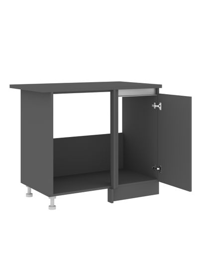 Стол кухонный угловой под мойку ДЕСТИНИ-4 левый /936*820*536/