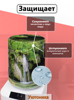 Чехол на бутыль 19 л для кулера с рисунком