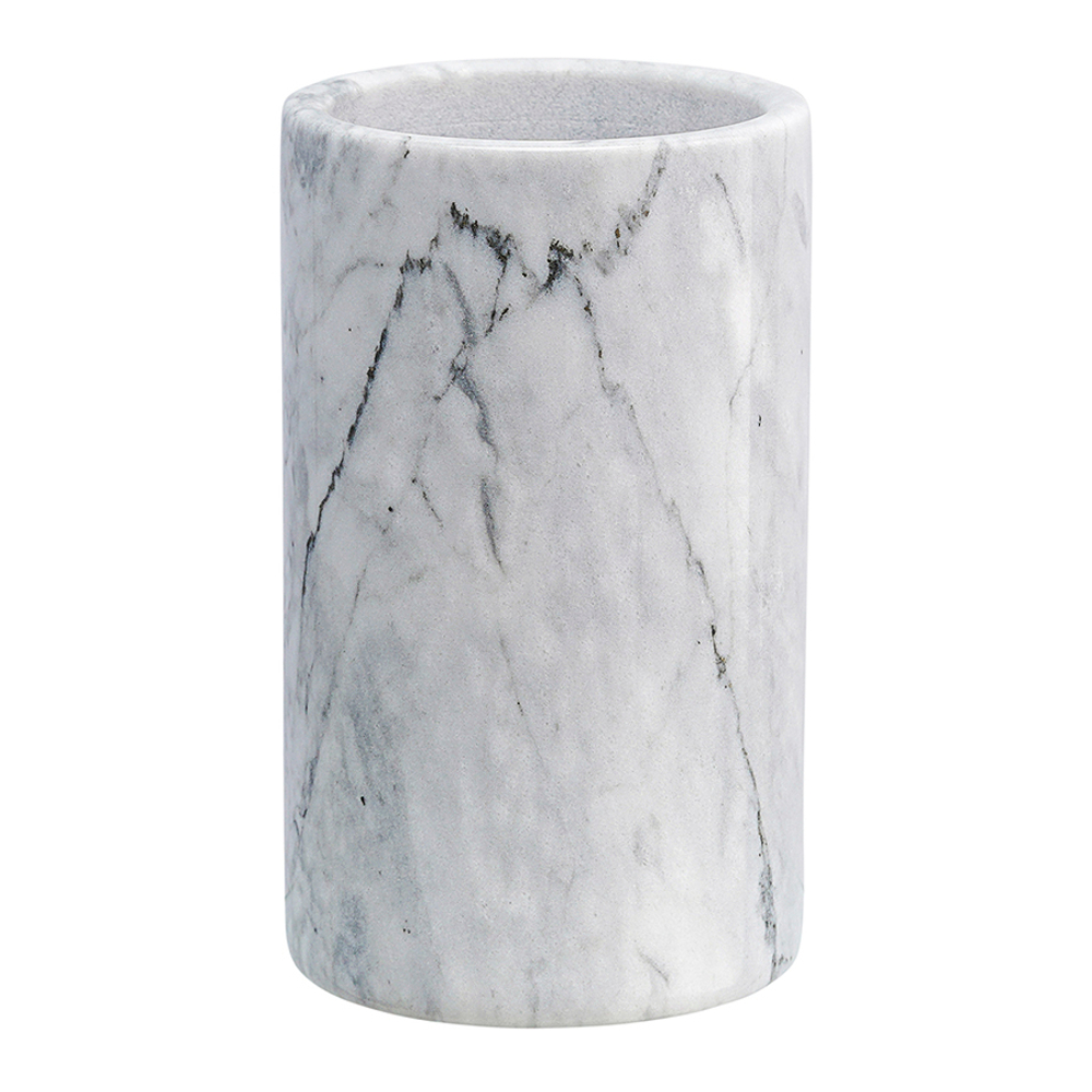 Органайзер для кухонных принадлежностей marm, D10х17 см, белый мрамор