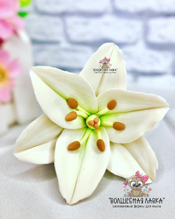 Силиконовая форма Лилия