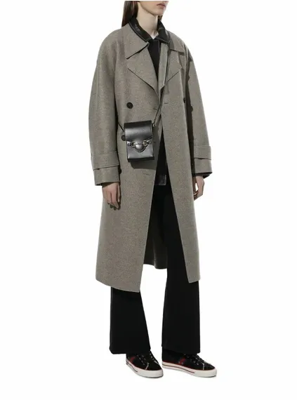 Мини-сумка женская Gucci Horsebit 1955 черный