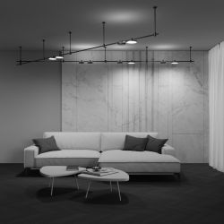 Трековый однофазный светодиодный светильник Maytoni Flarity   TR153-1-10W4K-B