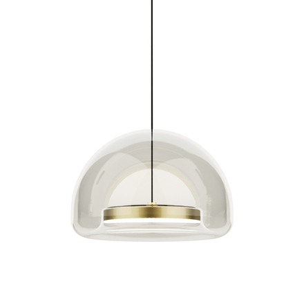 Подвесной светильник MD24030031-1A brass/clear