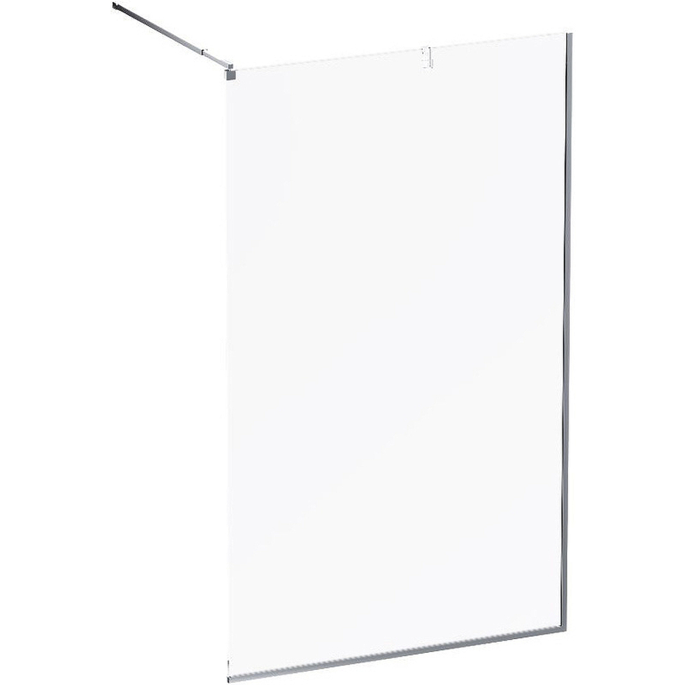 Душевая перегородка AM.PM Func 120 W84WI-120-F1-MTE профиль Хром матовый стекло прозрачное