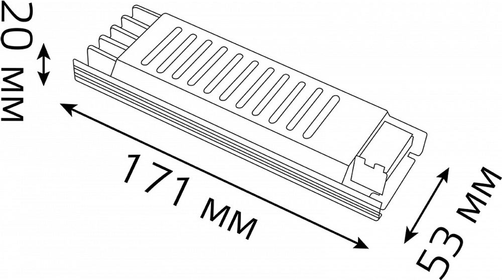 Блок питания Gauss  202002060