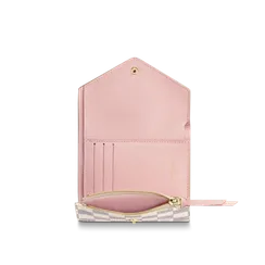 Кошелек Louis Vuitton Victorine канва Damier Azur светло-серый