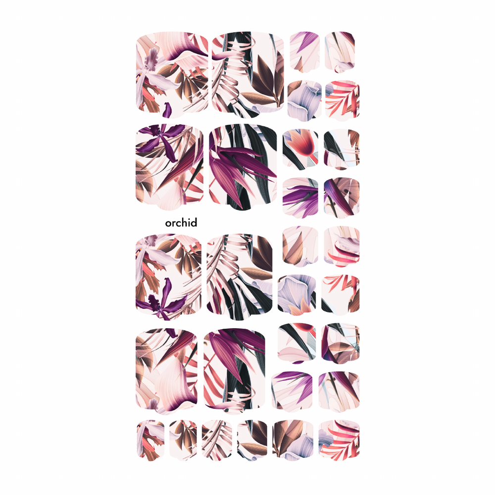 Пленки для педикюра Provocative Nails Orchid