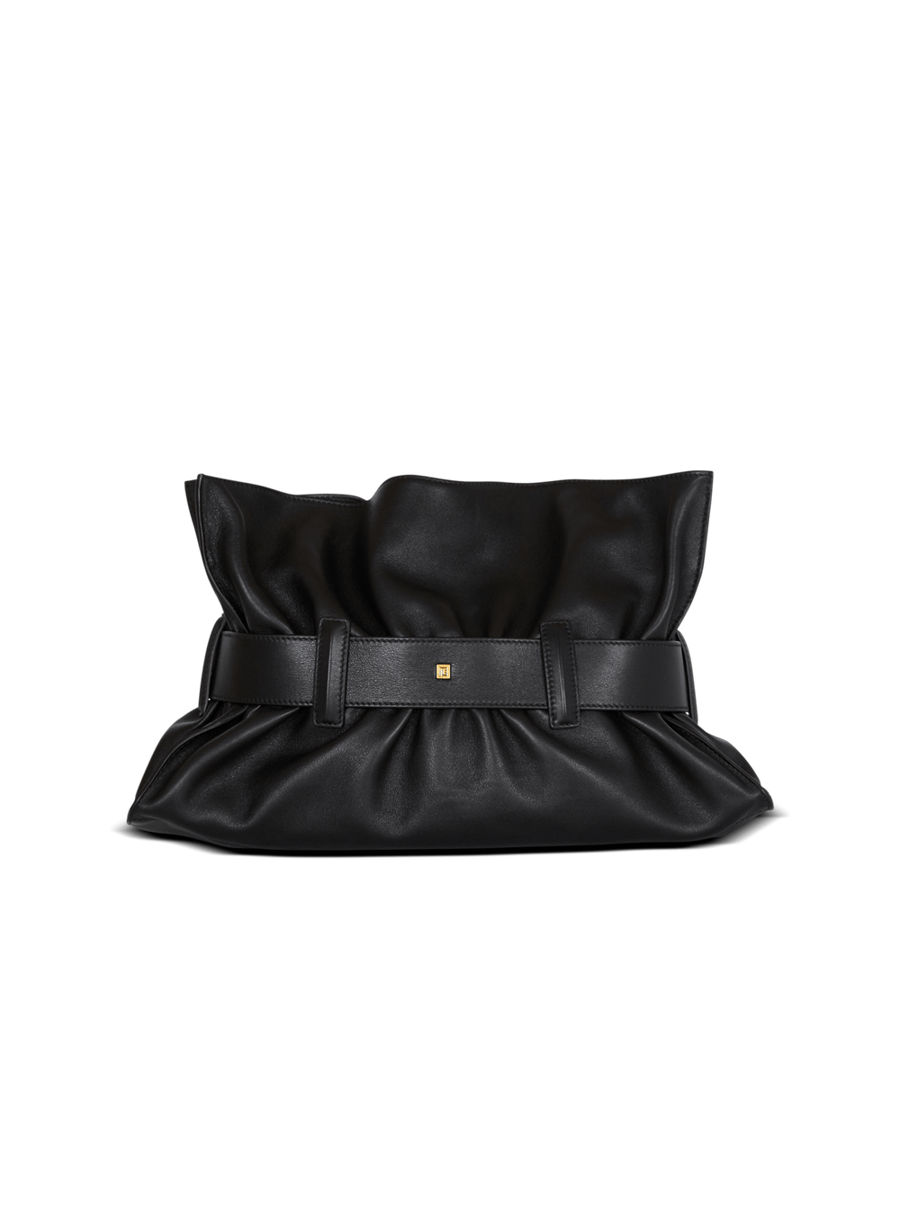 Balmain Сумка Anthem Medium из телячьей кожи, черный