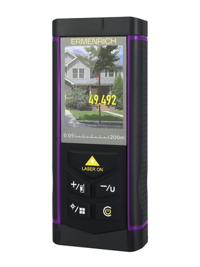 Лазерная рулетка Ermenrich PRO LR200, с камерой