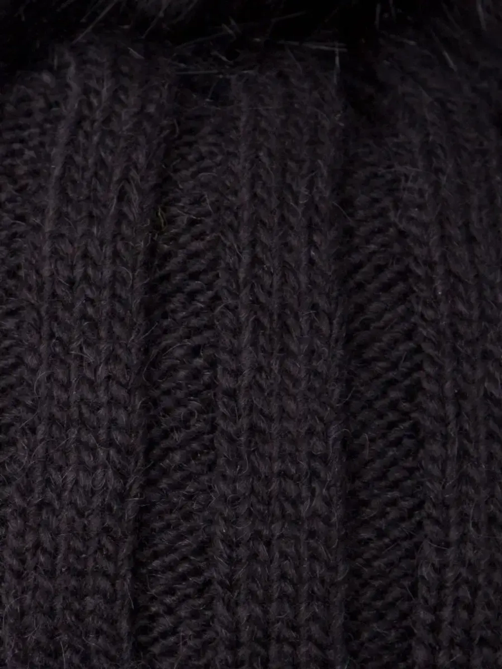 Шапка детская зимняя вязаная с помпоном и снуд