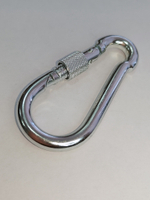 8 ОЦ.Карабин с фиксатором DIN5299D (2 шт)