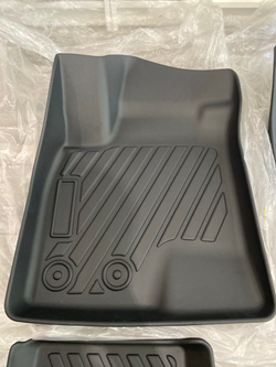 Коврики HAVAL DARGO (2022-2025) 4WD с высокими бортами всесезонные (3D TPE) (к-т на 2 ряда)