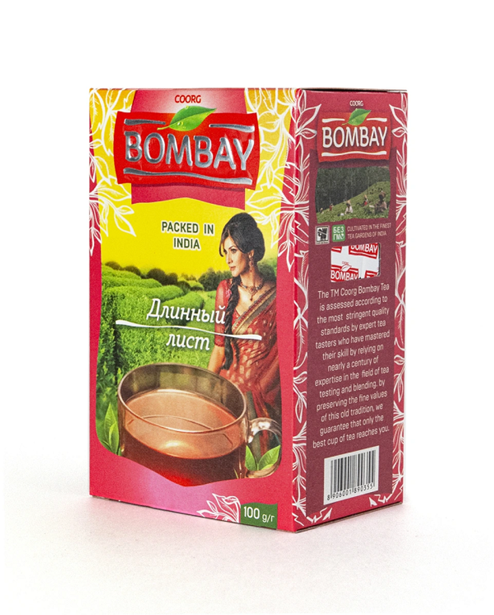 Чай Bombay Длинный лист, 100 г