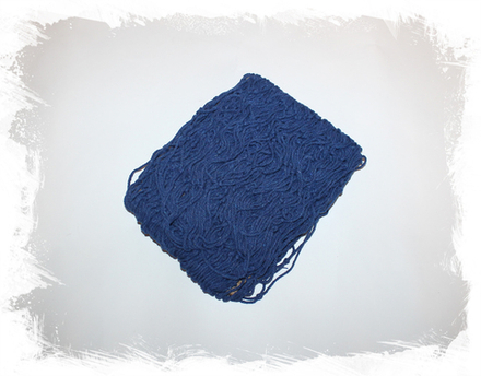 Рыболовная сеть синяя декоративная 200х100 см.