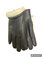 Кожа оленя.Набивная шерсть.Перчатки.Мужские. 5 шт в упаковке.