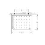 Steinberg Серия 450 Мыльница настенная, из латуни, хром 450 2200
