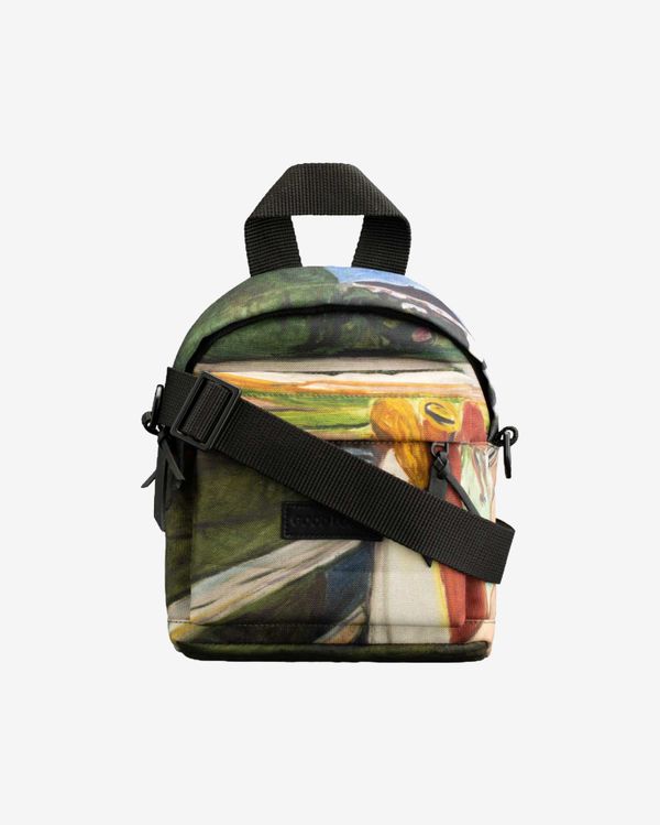 Рюкзак Mini Девушки на мосту (Эдвард Мунк) зеленый - фото 1