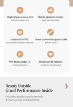 Кухонный нож Xinzuo X05Z Bunka нож 8,3 дюймов клинок ZDP189 рукоять железное дерево и кость, длина лезвия 21 см