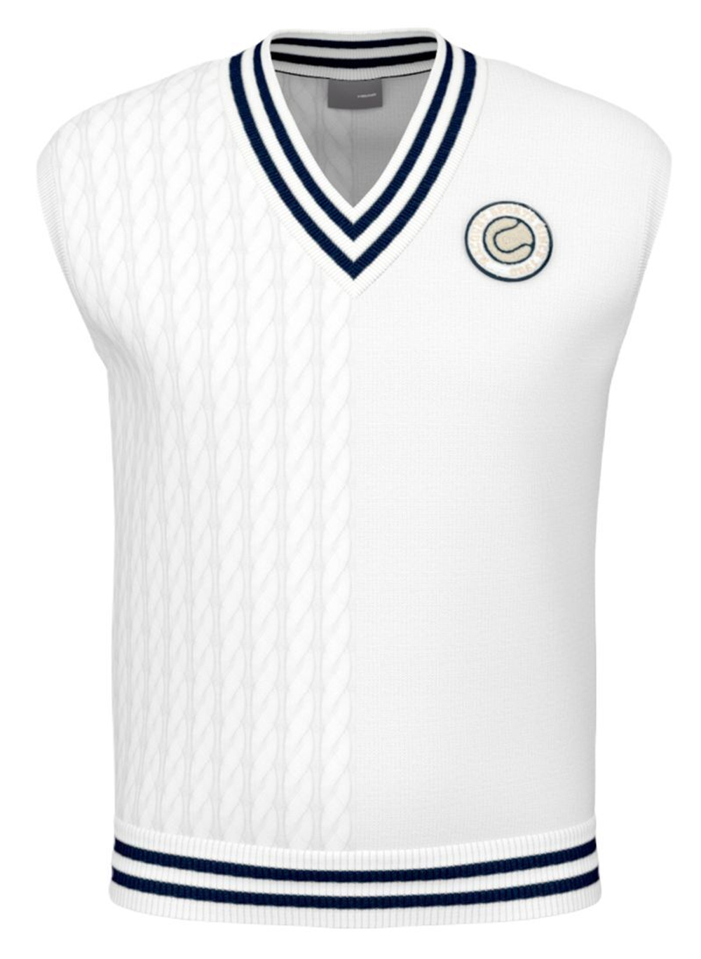 Женская теннисная жилетка Head Performance Capsule Pullunder - белый